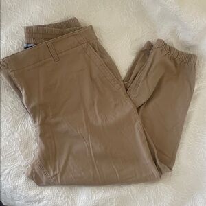 Talbots Tapered Twill Joggers – TENCEL™ – Khaki